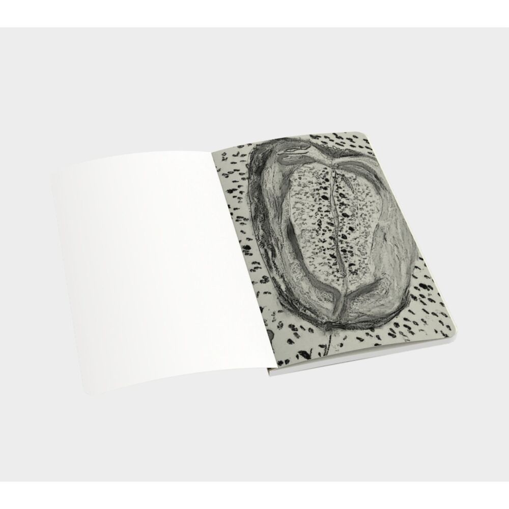 Mango Flesh Abstract Notebook - Picture 2 of 3